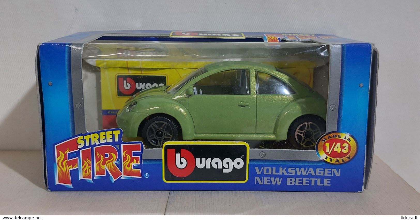 I116173 BURAGO 1/43 Serie Street Fire - Volkswagen New Beetle - Box - Burago