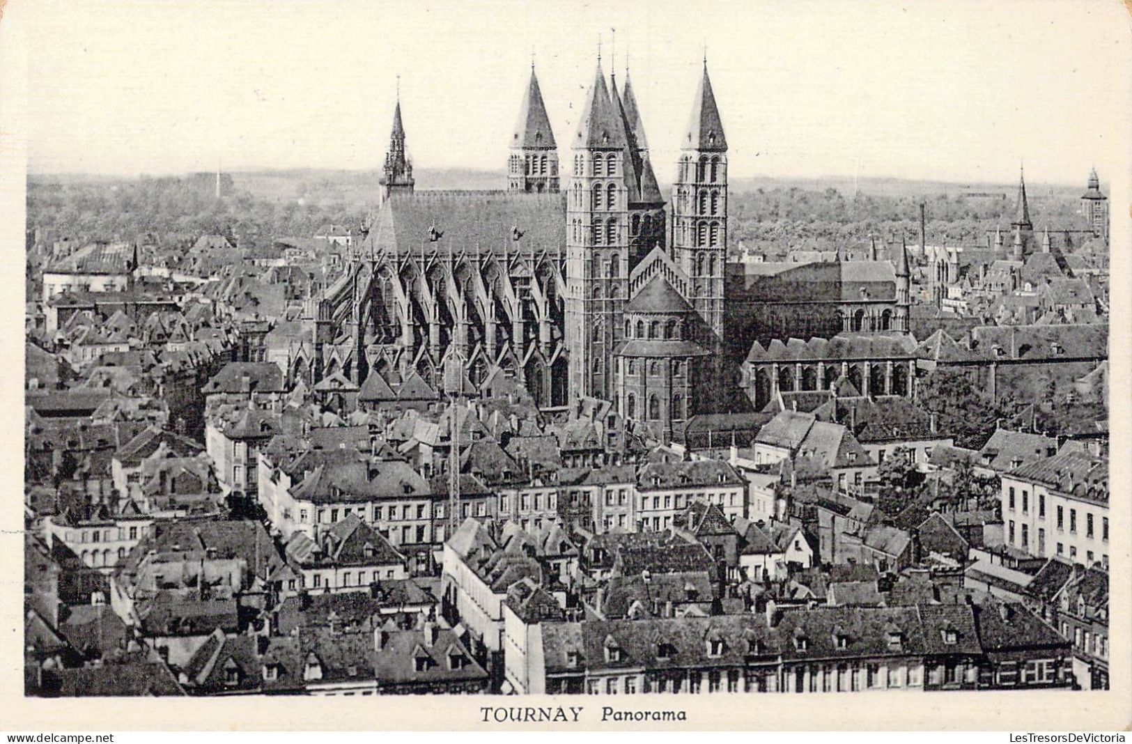 BELGIQUE - Tournay - Panorama - Carte Postale Ancienne - Neufchateau