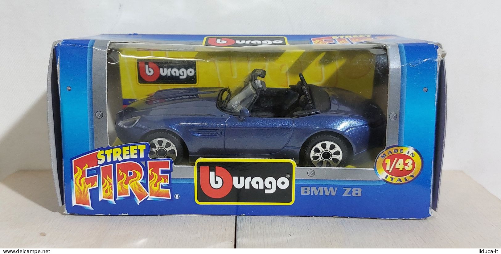 I116231 BURAGO 1/43 Serie Street Fire - BMW Z8 - Box - Burago