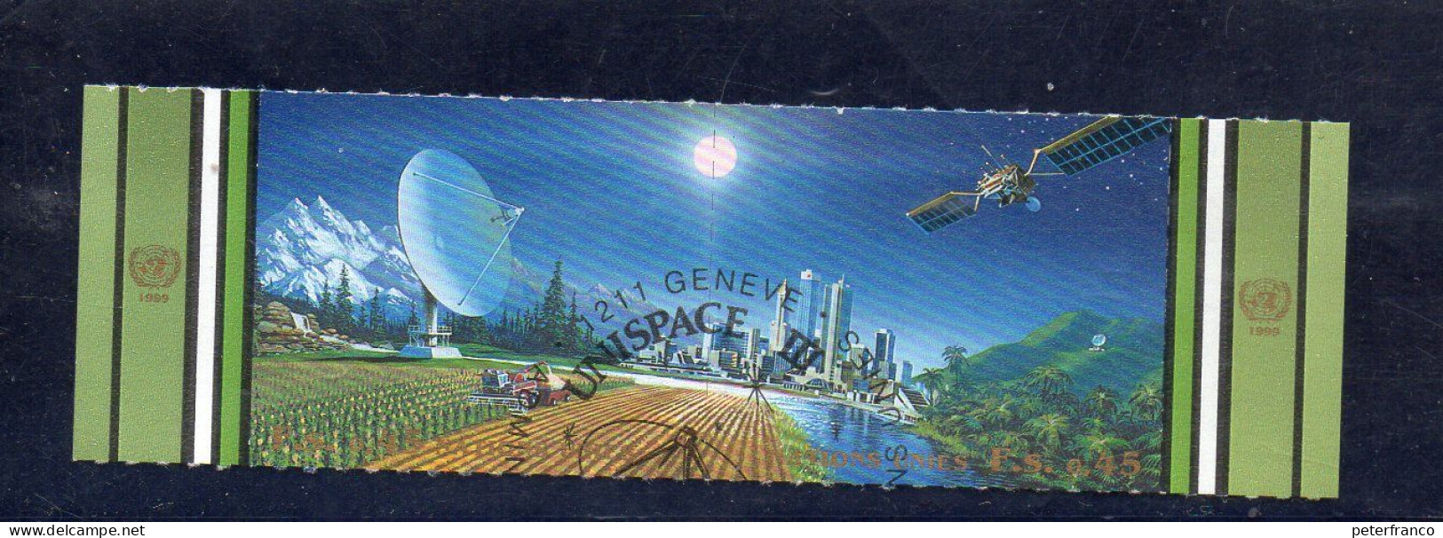 1999 Nazioni Unite - Ginevra - Unispace - Used Stamps