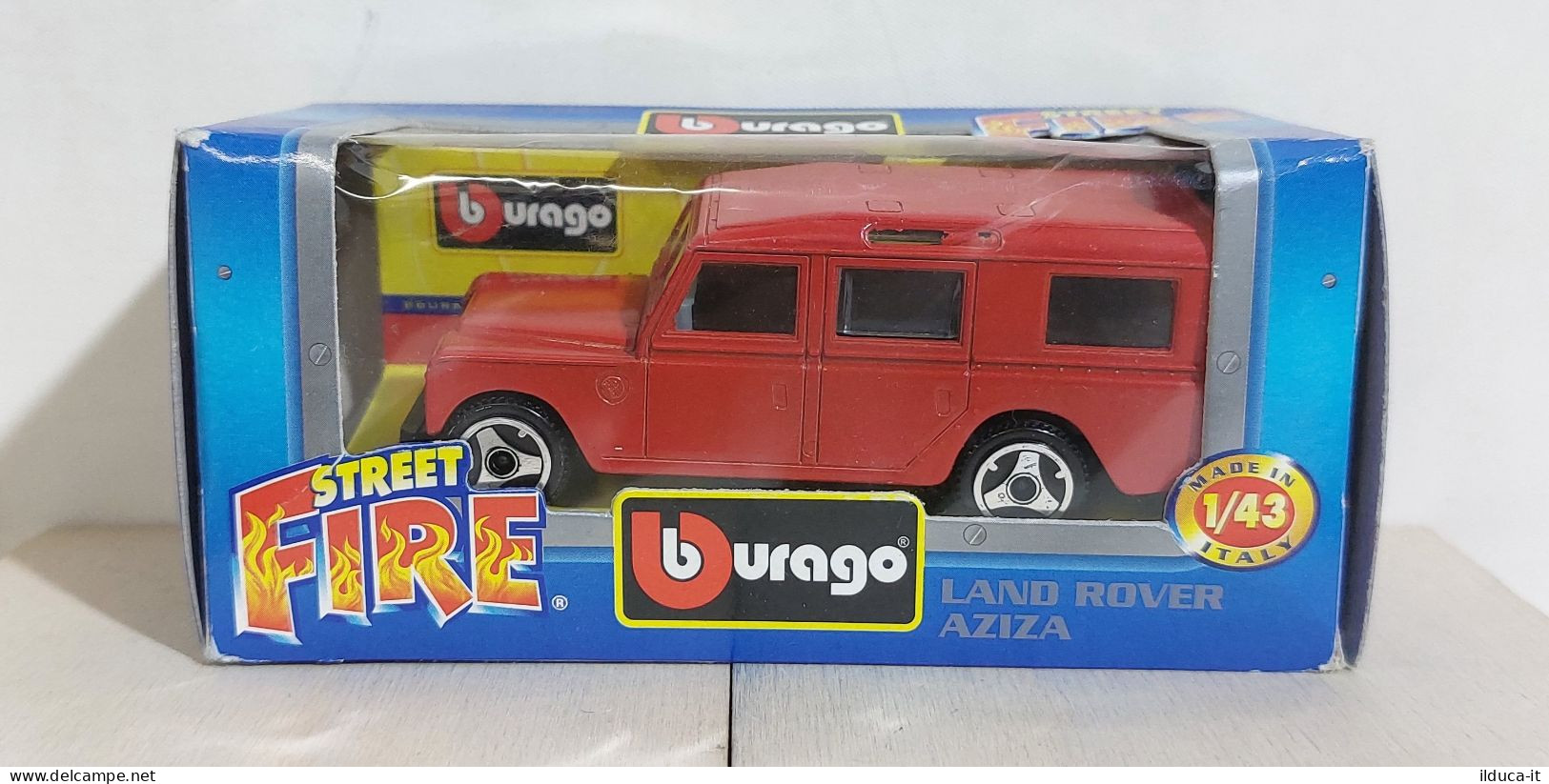 I116239 BURAGO 1/43 Serie Street Fire - Land Rover Aziza - Box - Burago