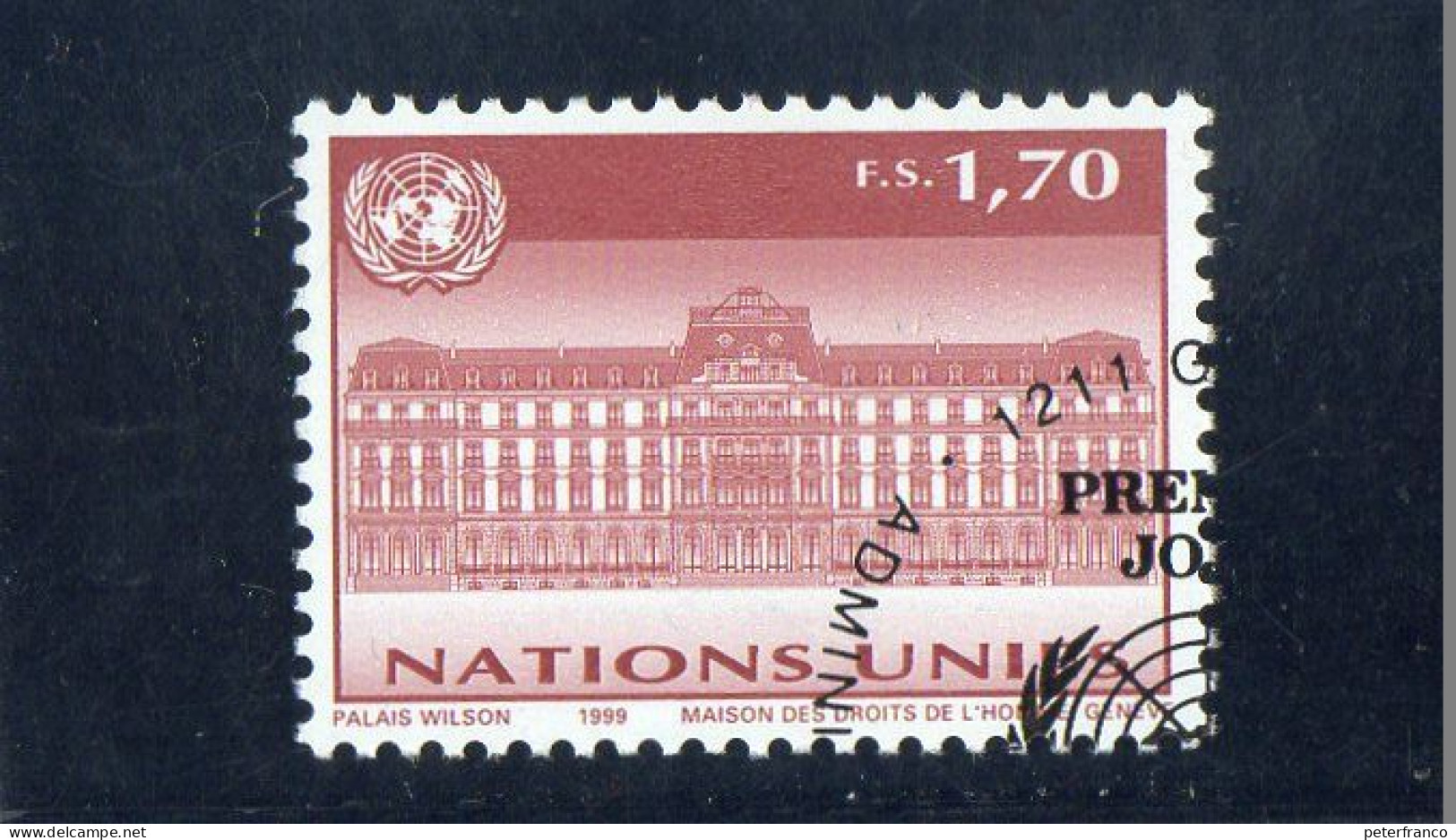 1999 Nazioni Unite - Ginevra - Serie Ordinaria - Used Stamps