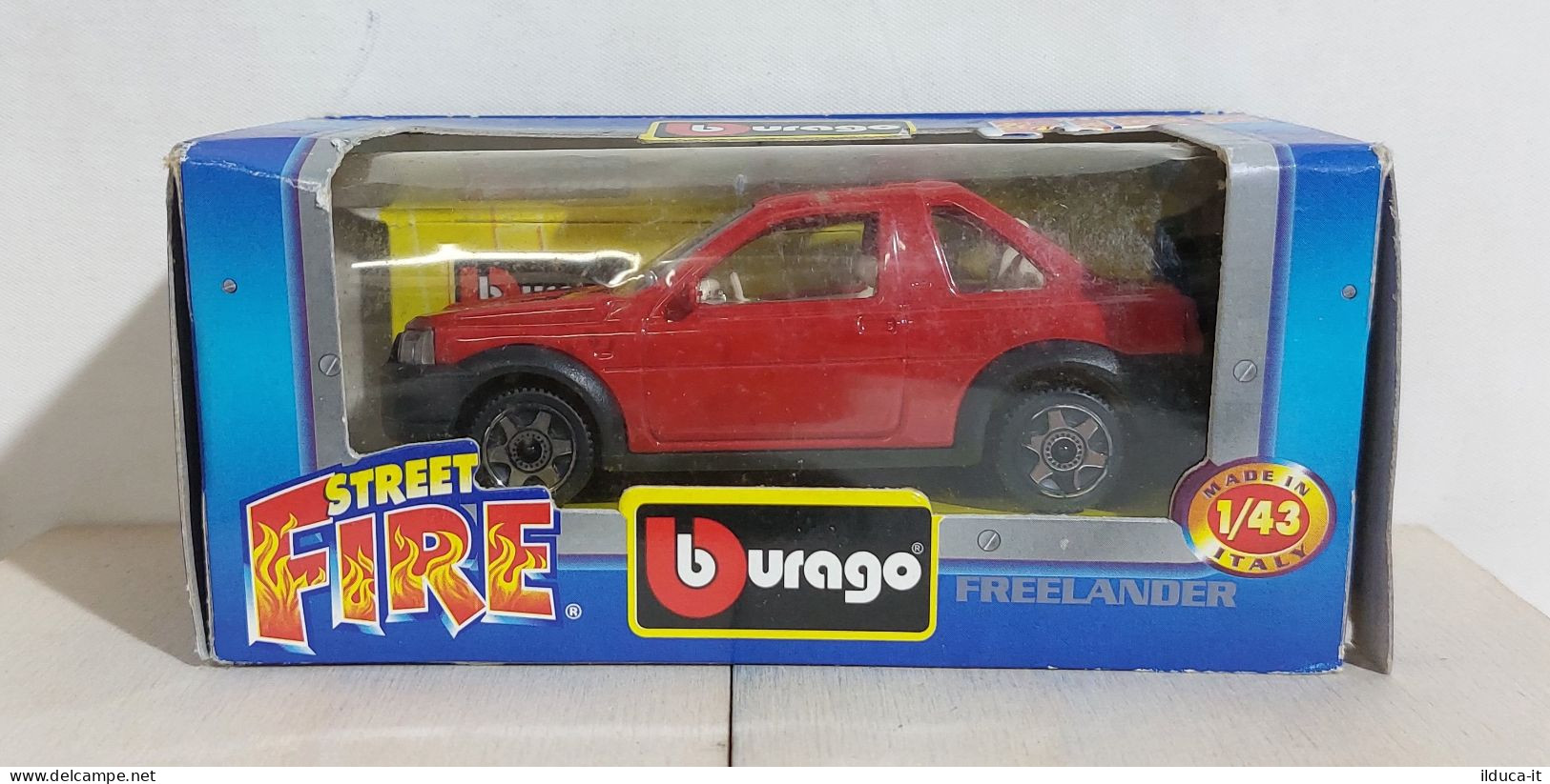 I116245 BURAGO 1/43 Serie Street Fire - Land Rover Freelander - Box - Burago