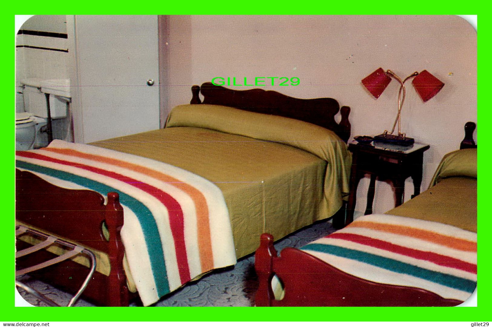 BROCKVILLE, ONTARIO - A ROOM FROM  LONG BEACH MOTEL - PUB BY STERLING PHOTOS -  DEXTER PRESS INC - - Brockville