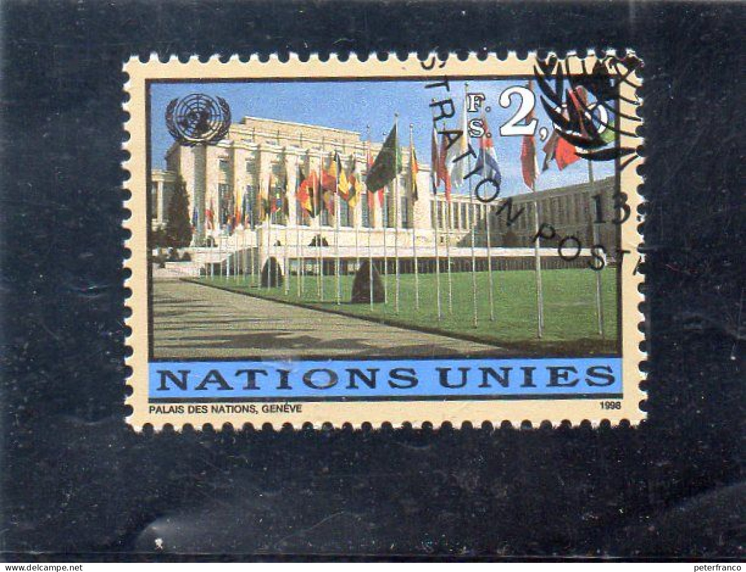 1998 Nazioni Unite - Ginevra - Serie Ordinaria - Usati