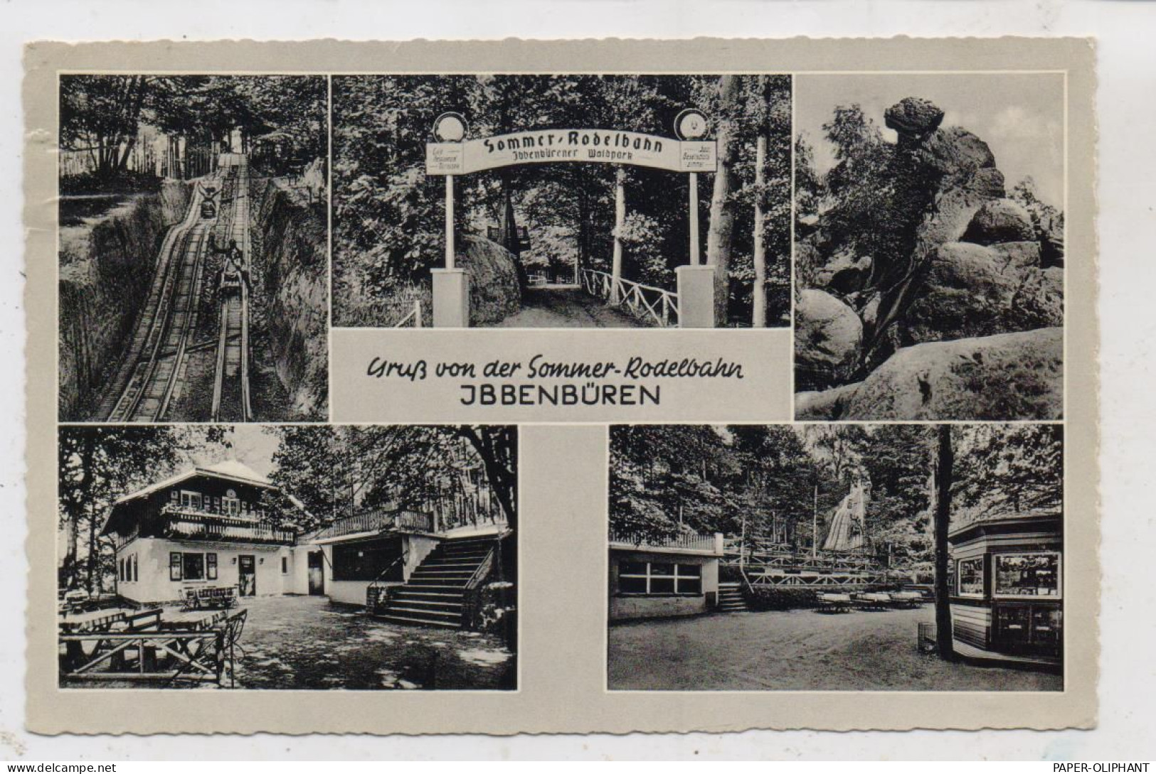 4530 IBBENBÜREN, Sommerrodelbahn, 50er Jahre - Ibbenbueren