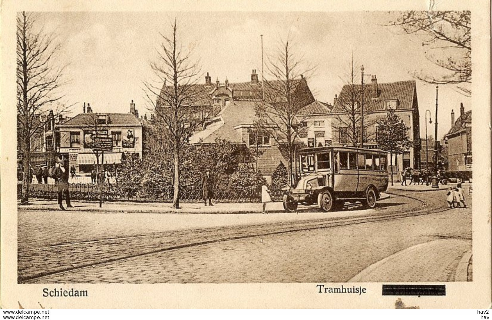 Schiedam Tramhuisje-bus AM4232 - Schiedam