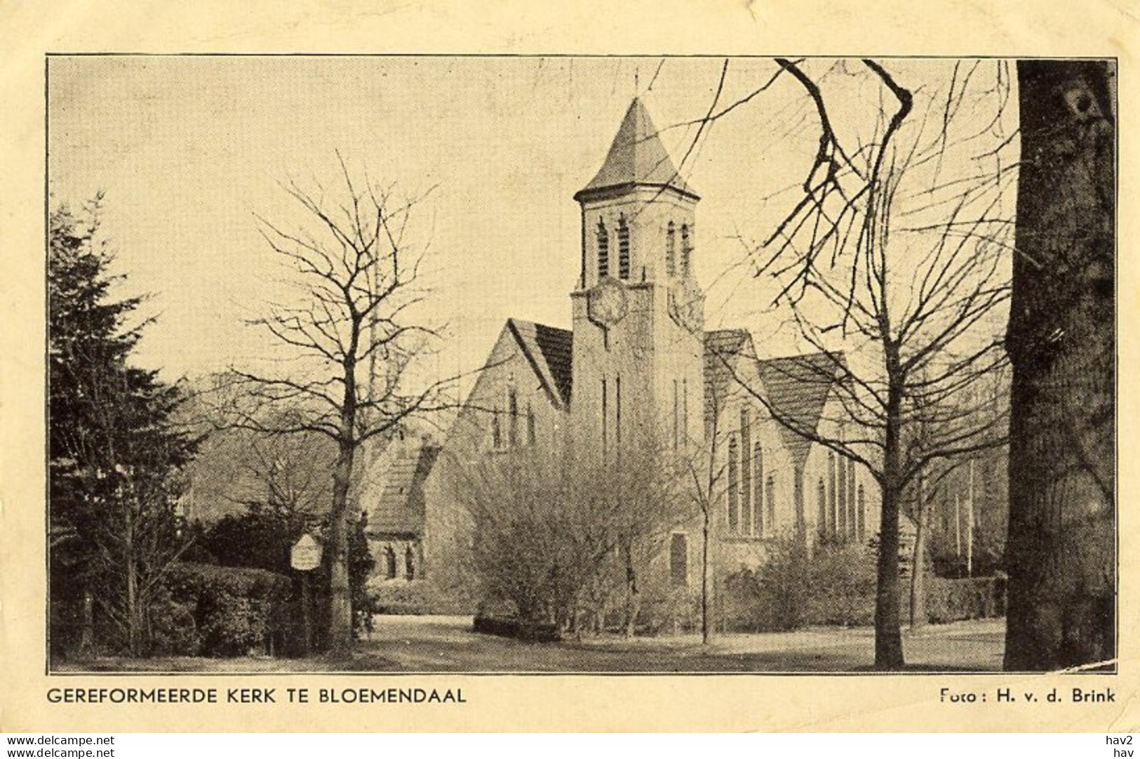 Bloemendaal Geref.kerk  AM4187 - Bloemendaal