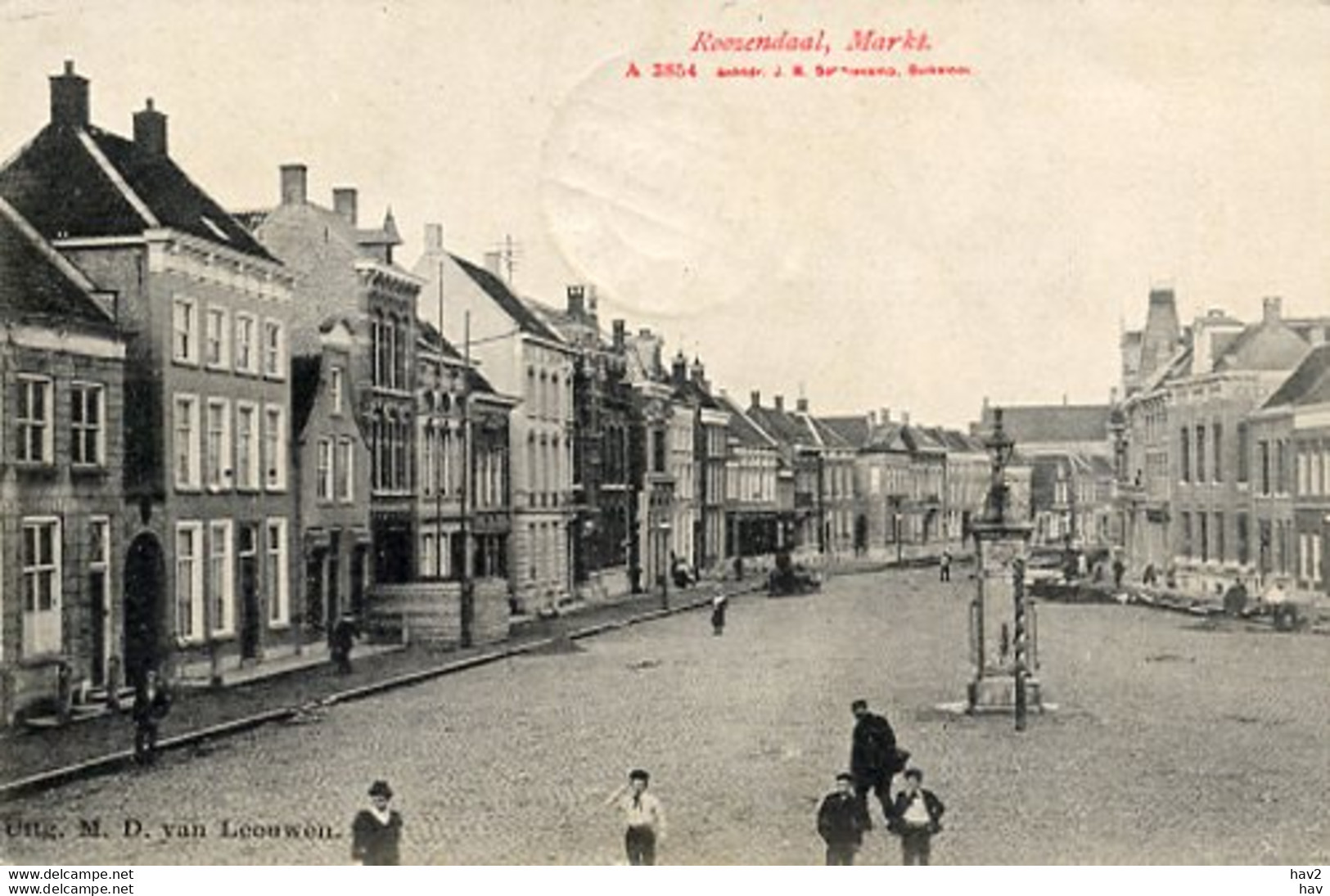 Roosendaal Markt Waterpomp AM4082 - Roosendaal