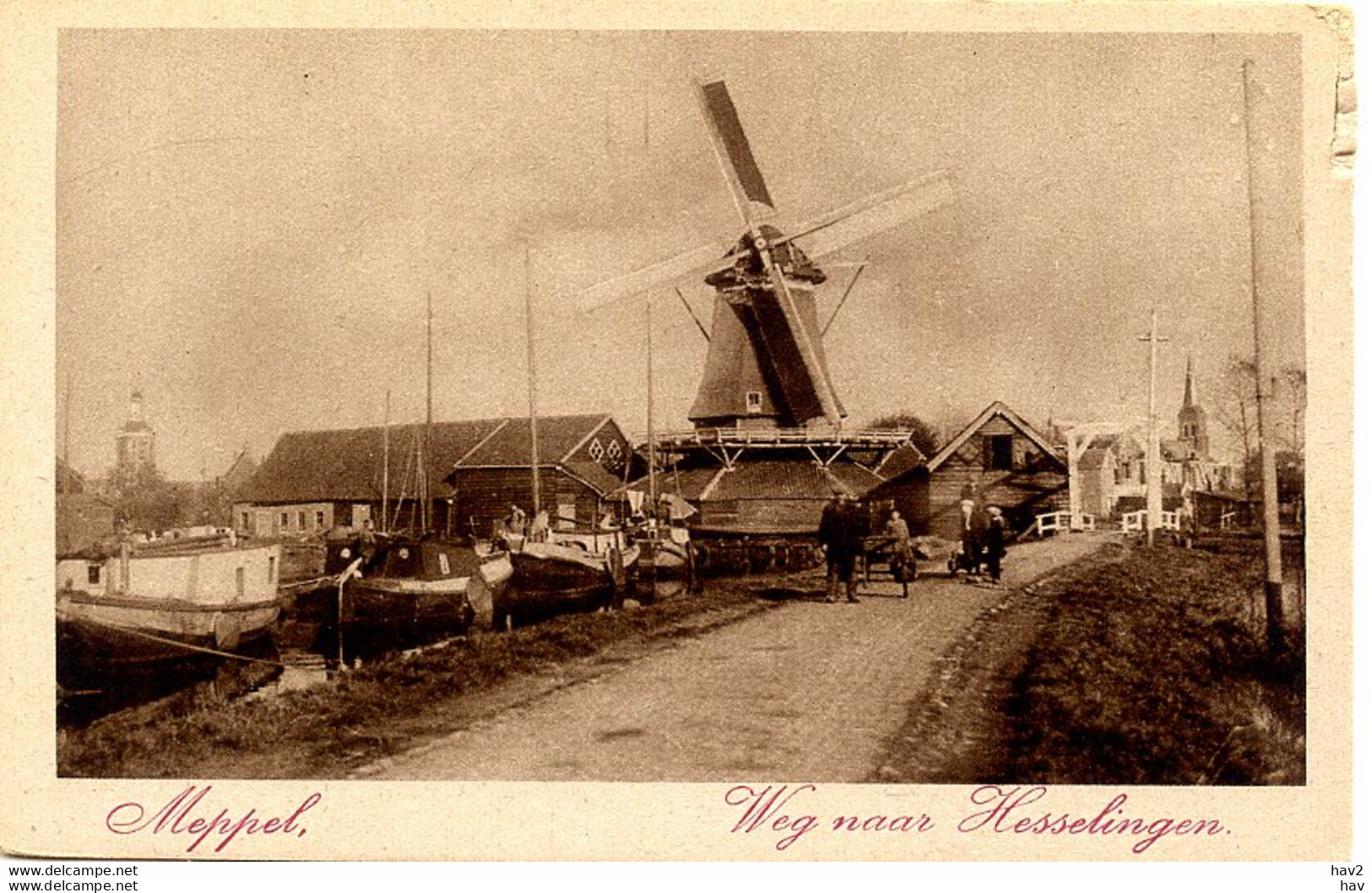 Meppel Molen Schip AM1361 - Meppel