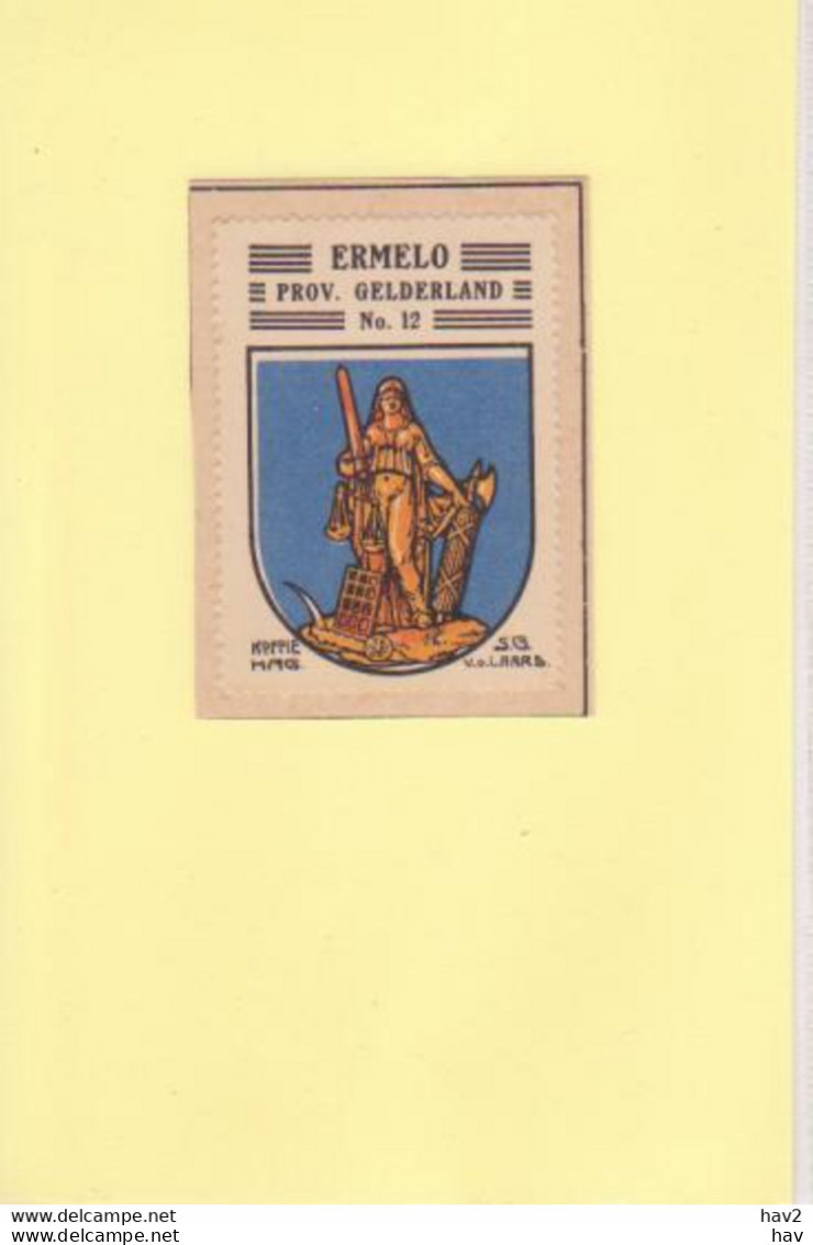 Ermelo Gemeentewapen Ca.1925 RYW 1217 - Ermelo