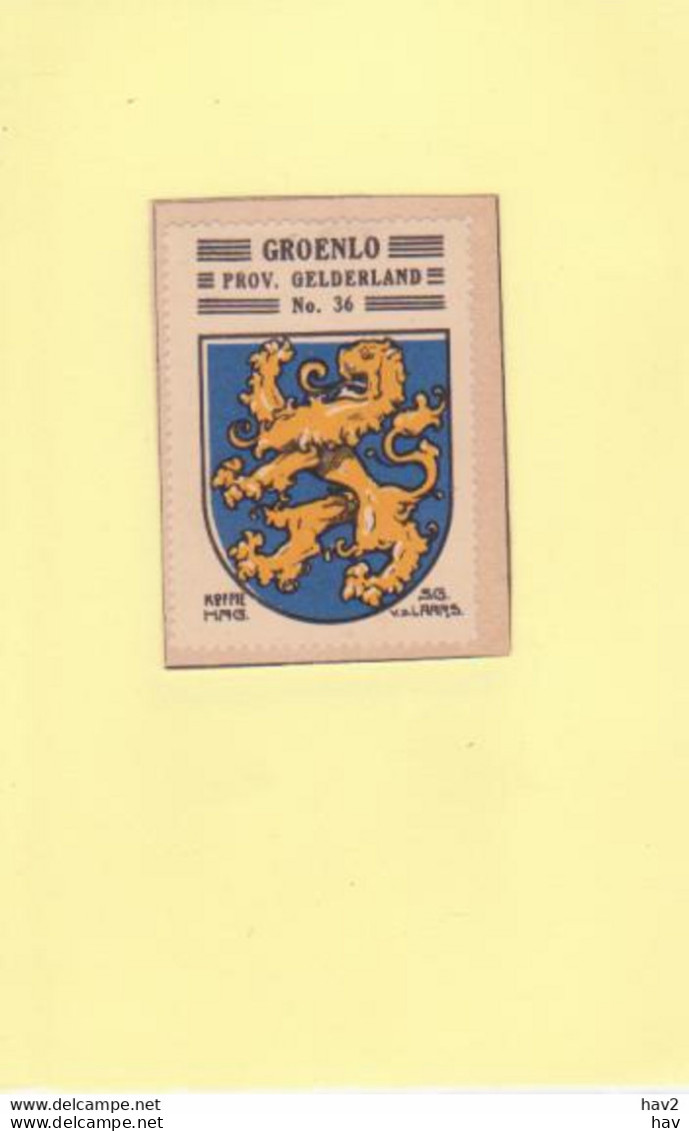 Groenlo Gemeentewapen Ca.1925 RYW 1224 - Groenlo