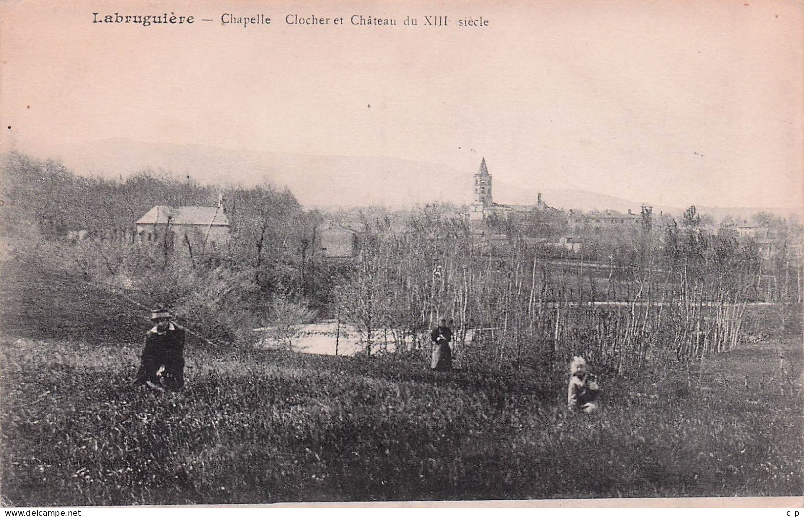 Labruguiere - Chapelle - Clocher Et Chateau  -   CPA °J - Labruguière