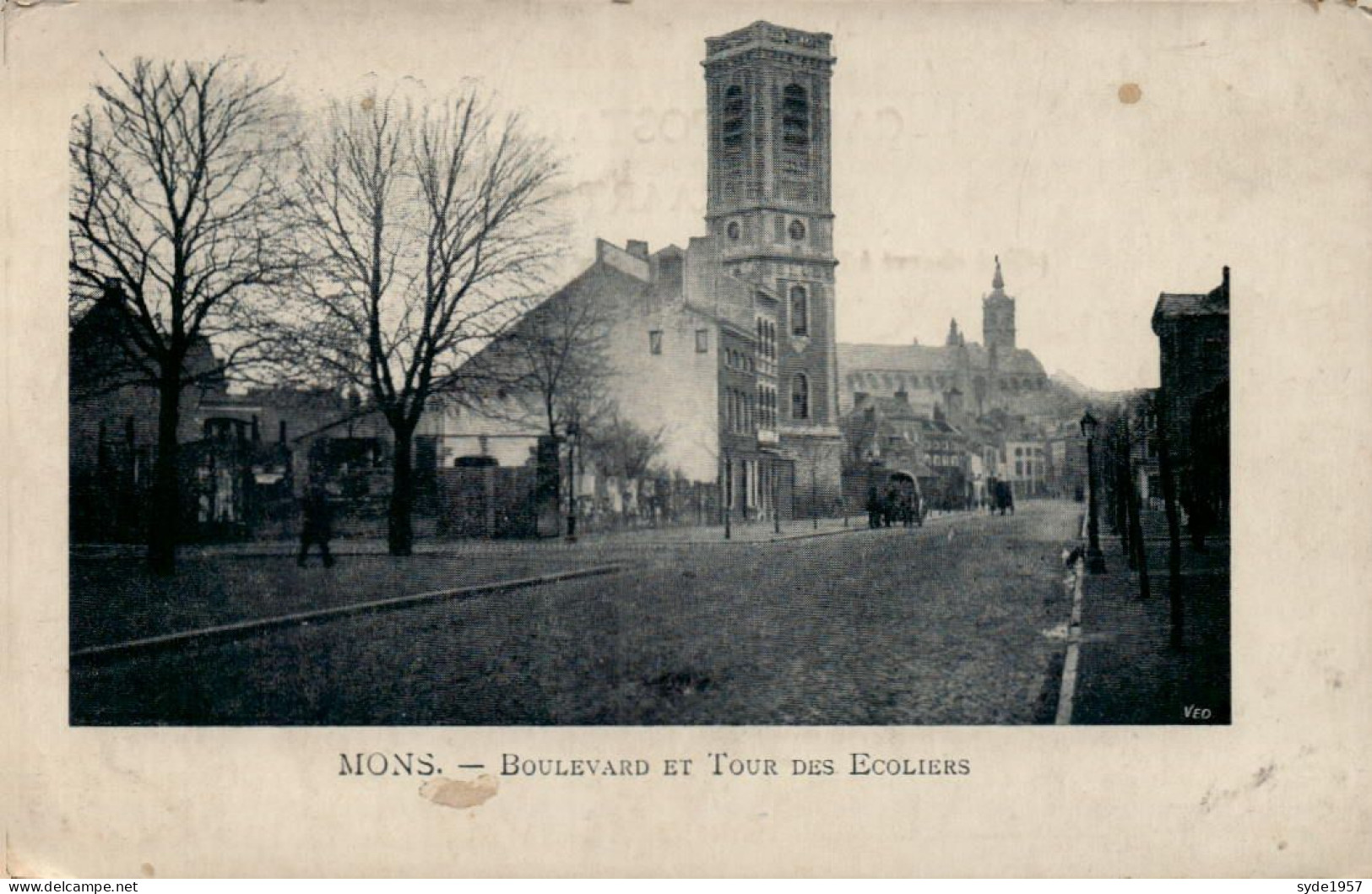 MONS - Boulevard Et Tour Des Ecoliers (édition VED) - Mons