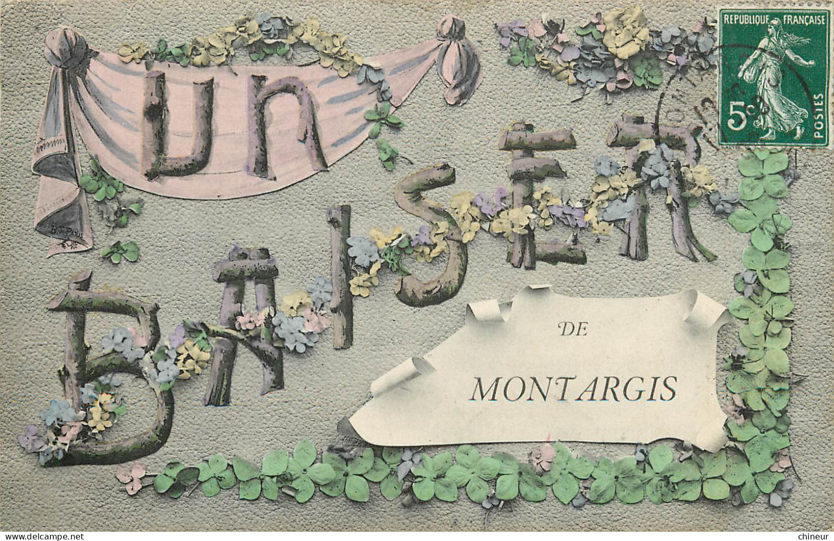 UN BAISER DE MONTARGIS - Montargis