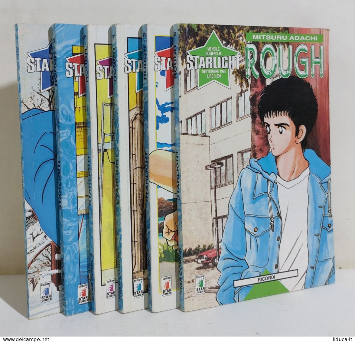 47926 Primi 6 Numeri - ROUGH - Star Comics 1995 - Manga