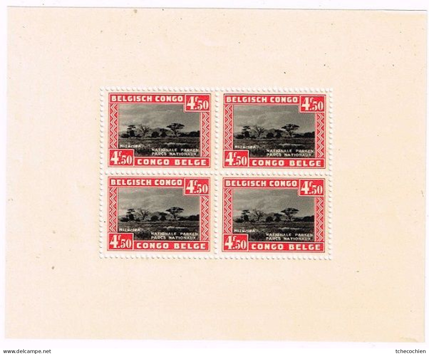 Congo Belge - 1937 - Y&T N° 196 A** - BF N° 1**, Neuf Sans Trace De Charnière - Unused Stamps