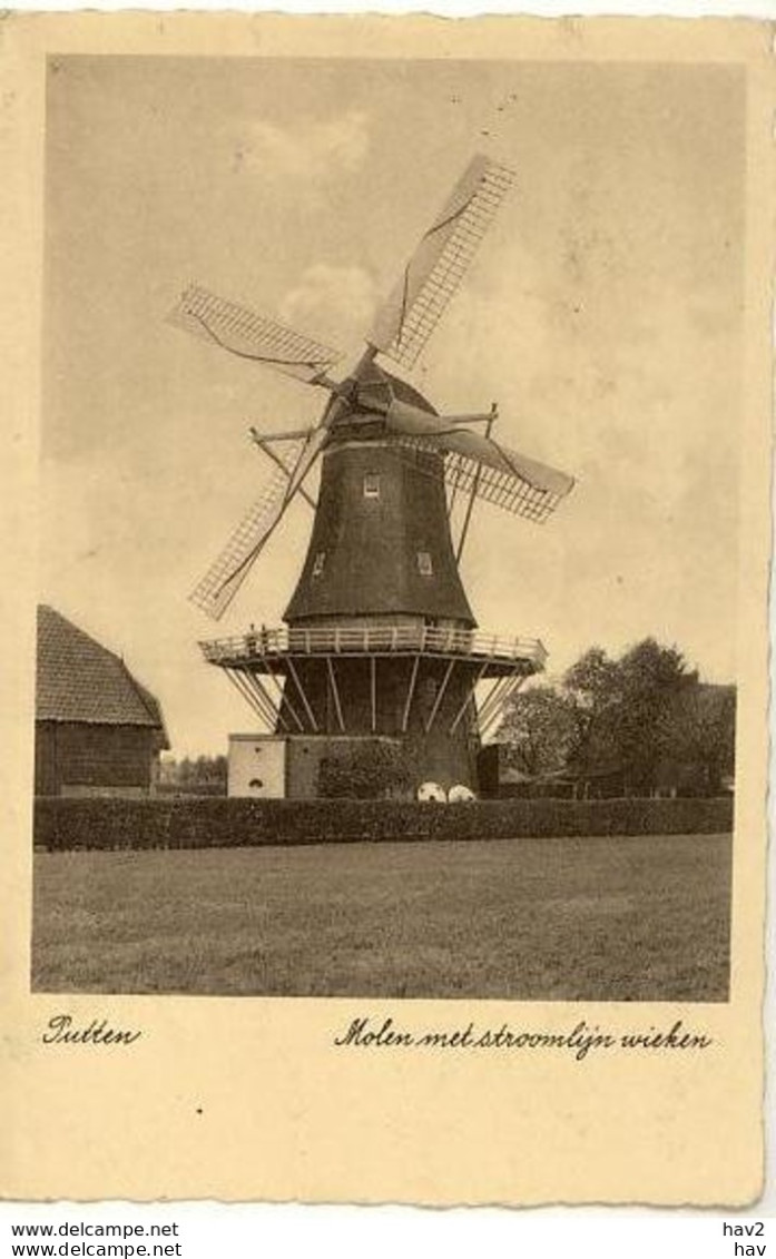 Putten Molen Met Stroomlijn Wieken 1342 - Putten