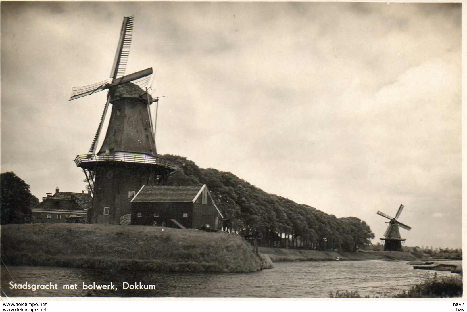 Dokkum Molen Stadsgracht Bolwerk 4722 - Dokkum