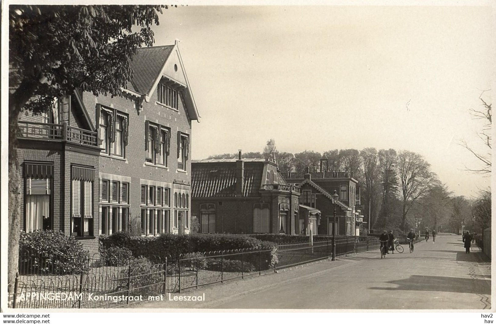 Appingedam Koningstraat Met Leeszaal AM4609 - Appingedam