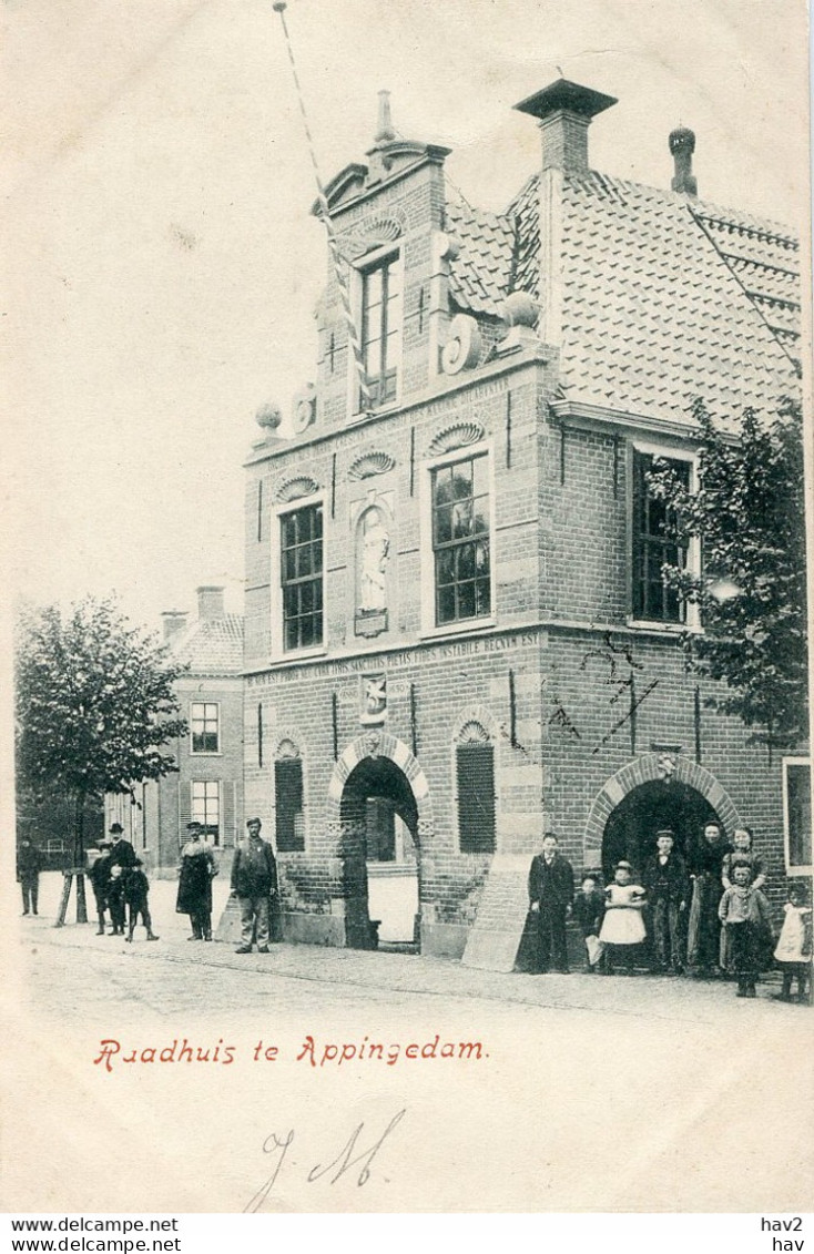 Appingedam Raadhuis AM4597 - Appingedam