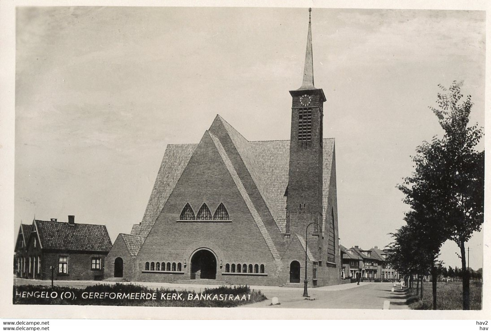 Hengelo. O. Bankastraat Gereformeerde Kerk AM4469 - Hengelo (Ov)