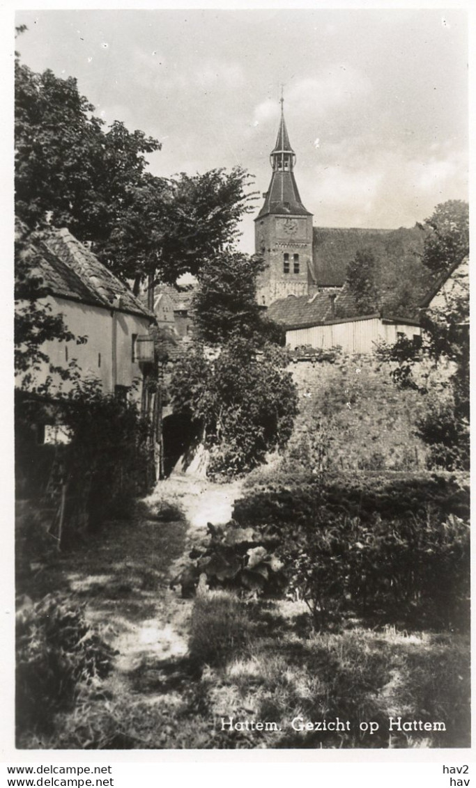 Hattem Gezicht Op Kerk  AM4454 - Hattem