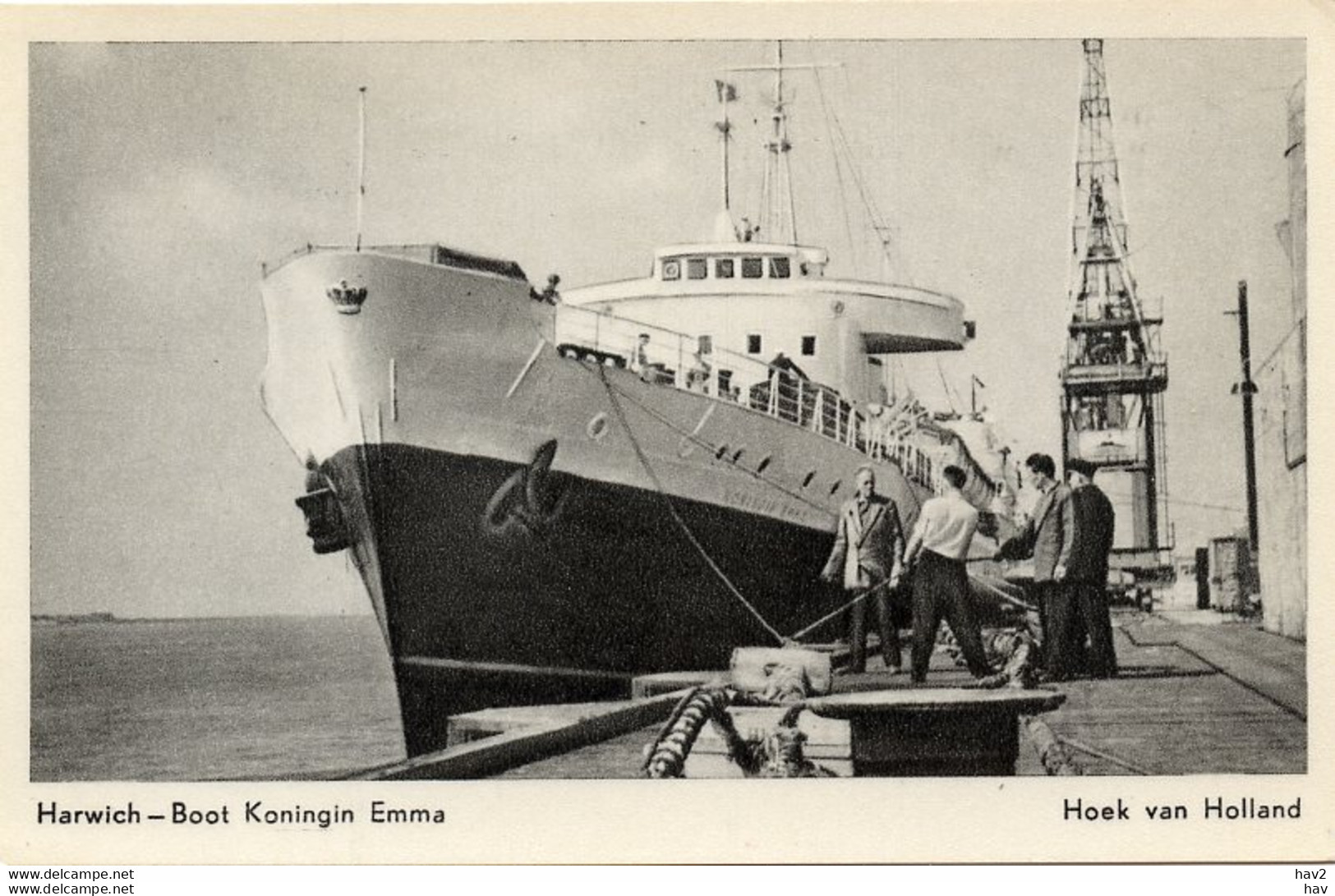 Hoek Van Holland Harwichboot Koningin.Emma AM3407 - Hoek Van Holland