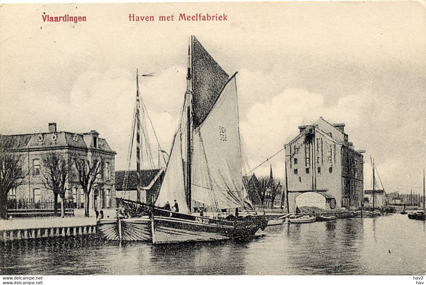 Vlaardingen Haven Meelfabriek Binnenvaart AM4355 - Vlaardingen