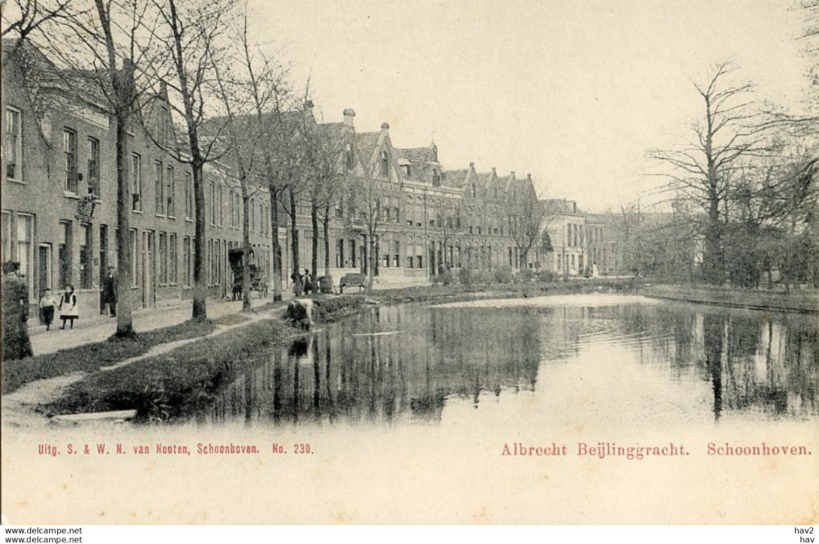 Schoonhoven Albr.Beijling Van Nooten No.230 AM4257 - Schoonhoven