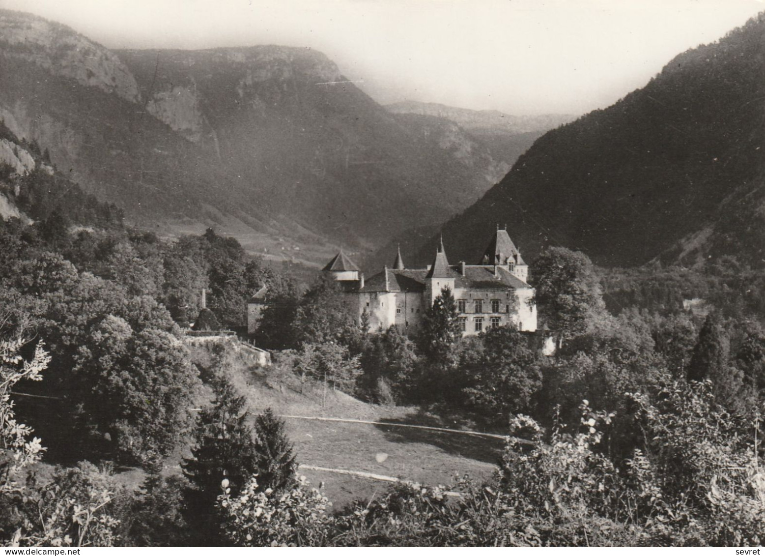 Château De THORENS. - Vue Générale Et La Vallée D'Usillon - Thorens-Glières