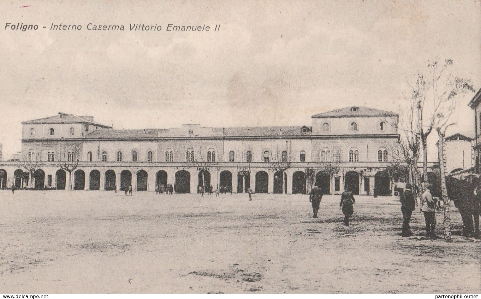 Cartolina  - Postcard / Non Viaggiata - Unsent  / Foligno - Interno Caserma Vittorio Emanuele II - Foligno