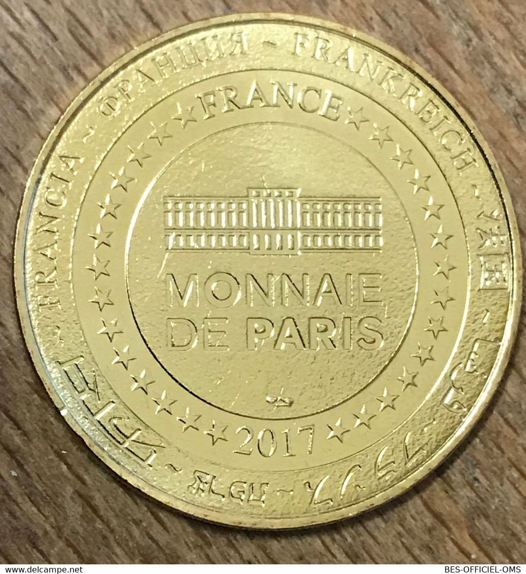 74 LES GETS MANÈGE DE CHEVAUX DE BOIS MDP 2017 MÉDAILLE SOUVENIR MONNAIE DE PARIS JETON TOURISTIQUE MEDALS TOKENS COINS - 2017