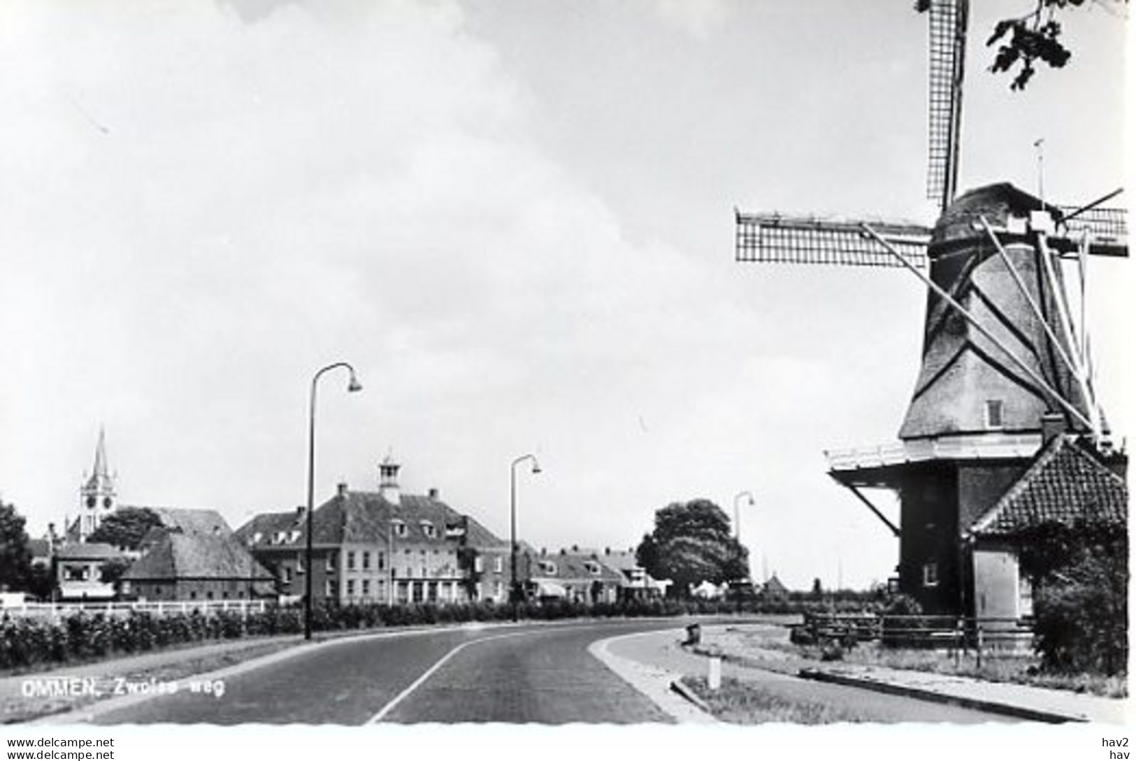 Ommen Zwolse Weg Molen AM2656 - Ommen