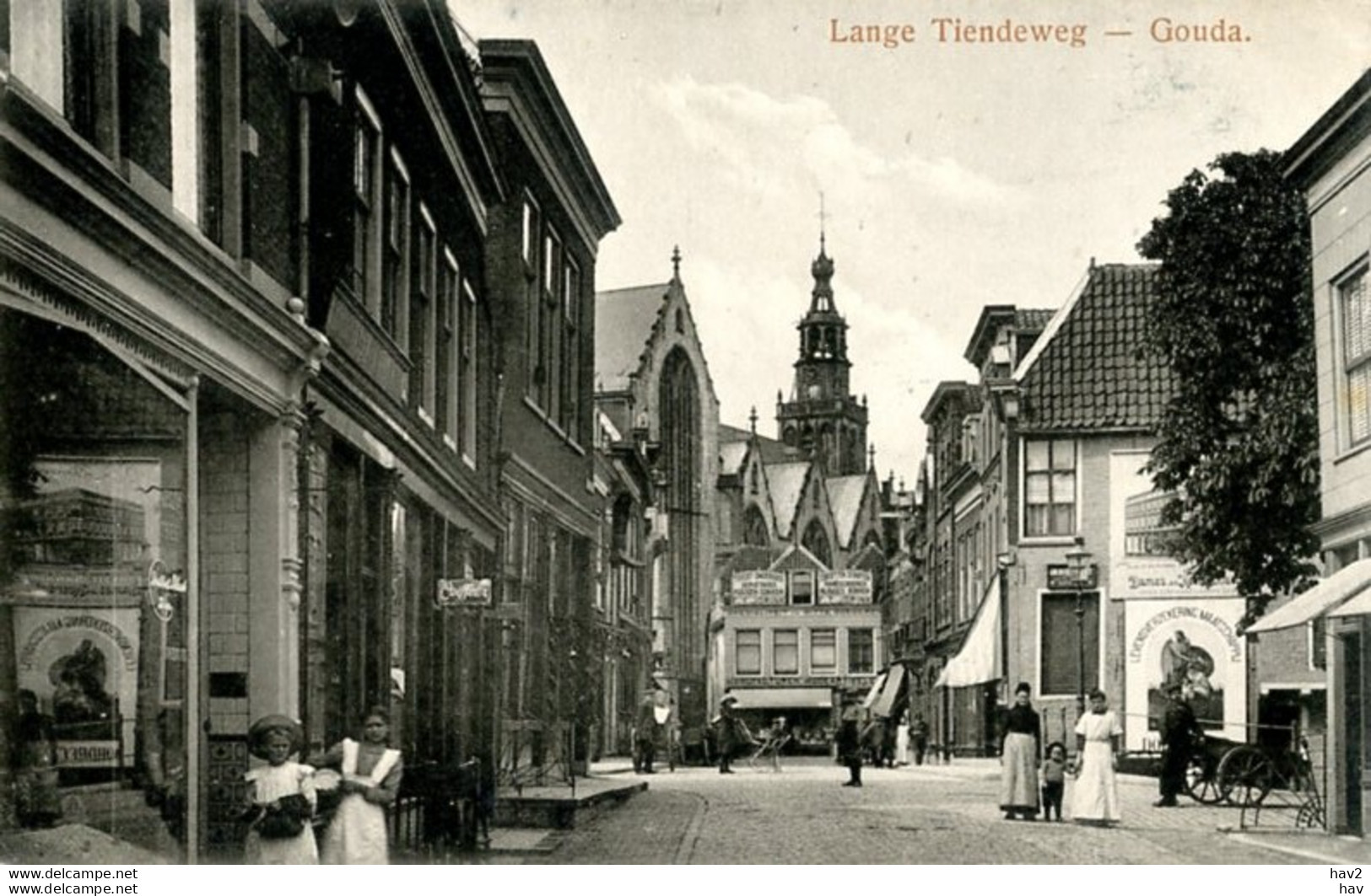 Gouda Lange Tiendweg Kerk AM4950 - Gouda