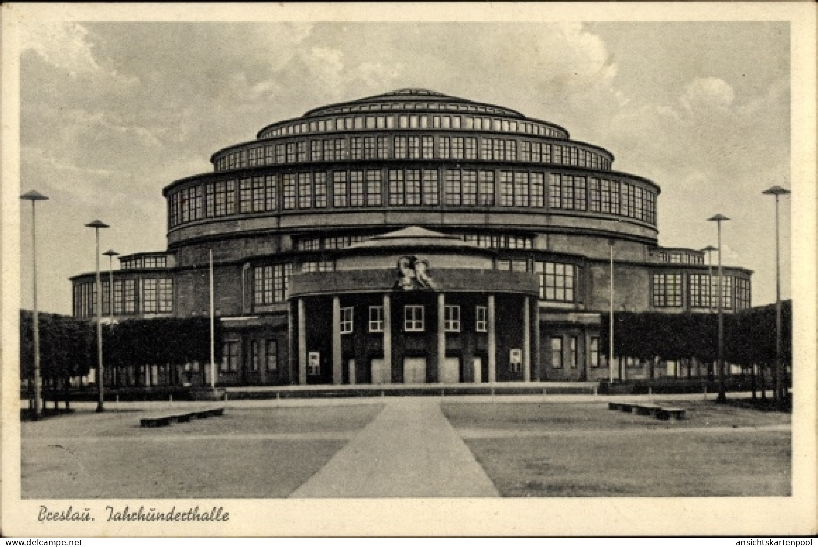 CPA Wrocław Breslau Schlesien, Jahrhunderthalle - Schlesien