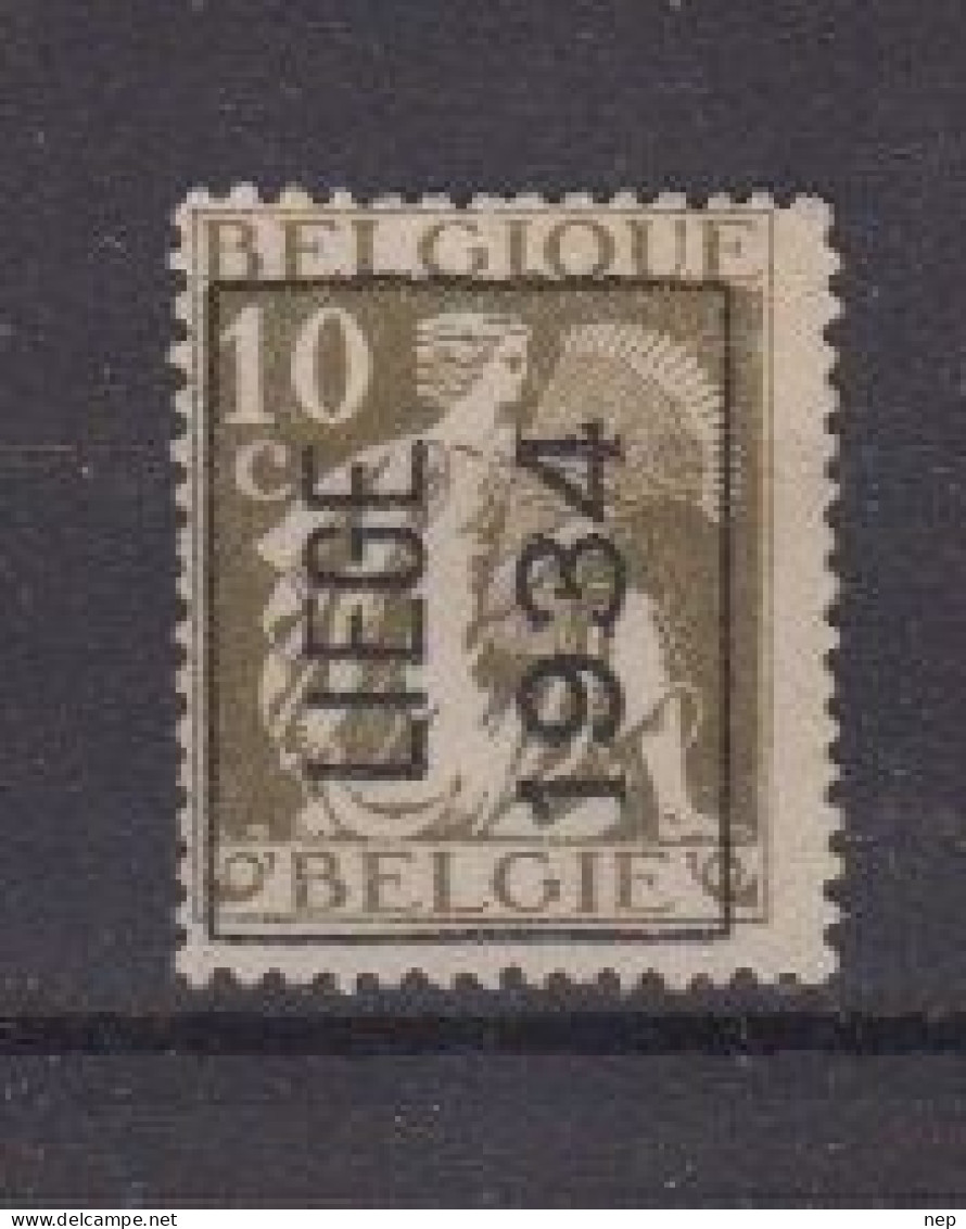 BELGIË - PREO - Nr 285 A  (Ceres) - LIEGE 1934 - (*) - Typografisch 1932-36 (Ceres En Mercurius)