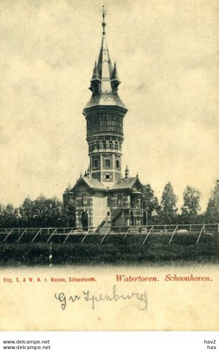 Schoonhoven Watertoren Van Nooten N173 - Schoonhoven