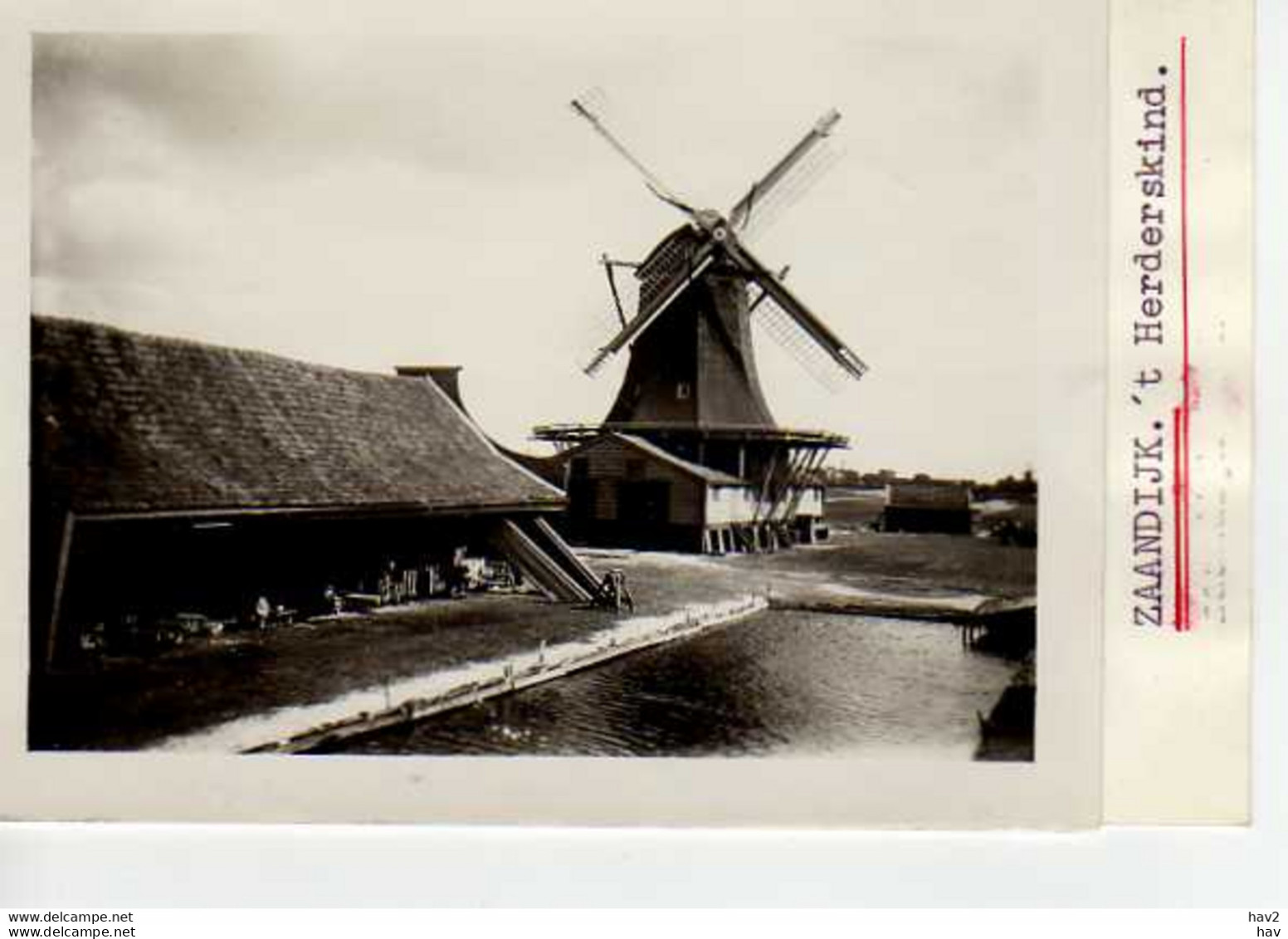 Zaandijk Molen T Herderskind 3275 - Zaanstreek