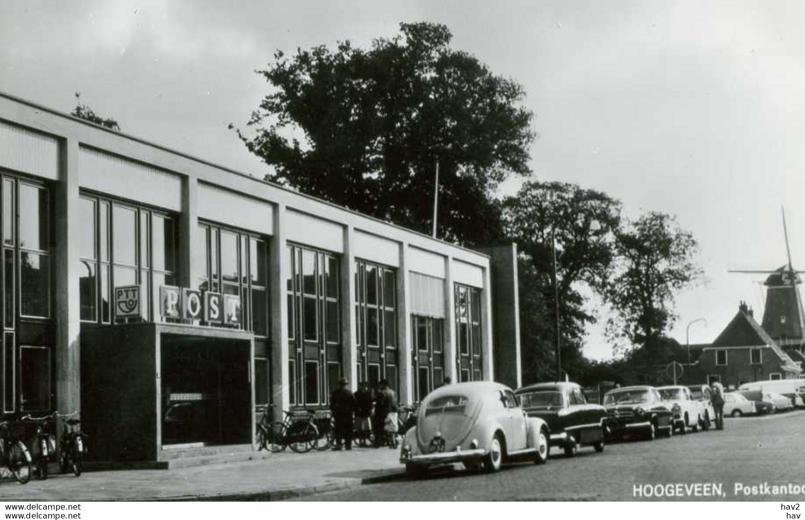 Hoogeveen Molen Auto Postkantoor AM115 - Hoogeveen