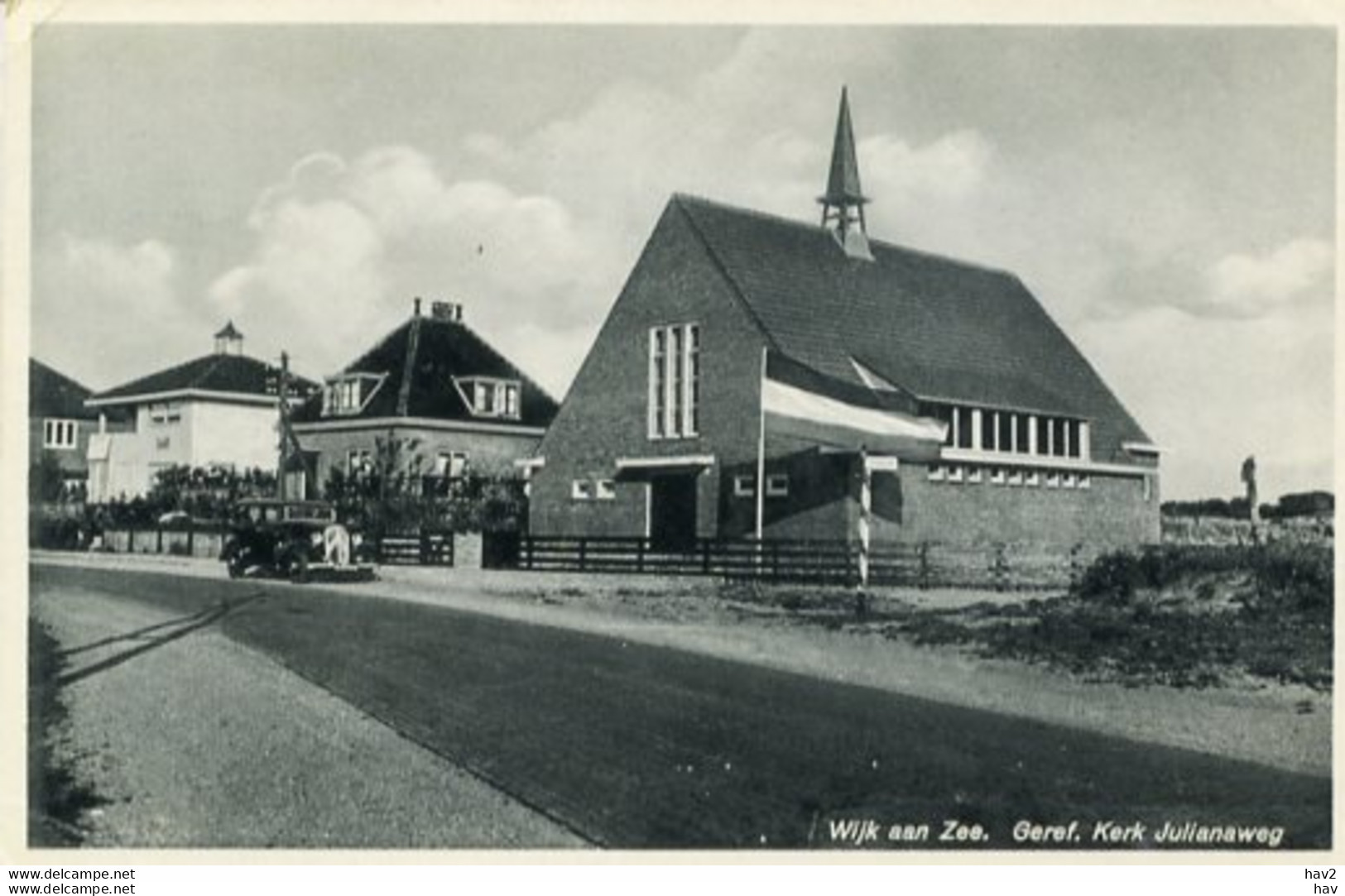 Wijk Aan Zee Geref.kerk Julianaweg AM2174 - Wijk Aan Zee