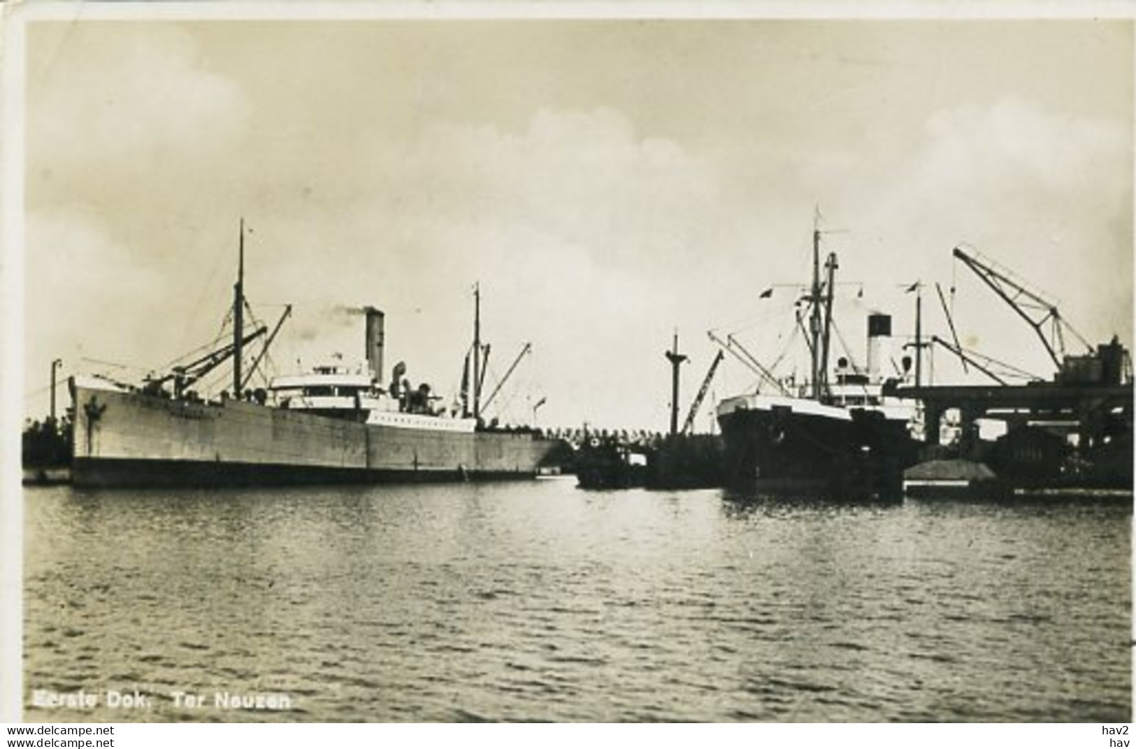 Terneuzen Eerste Dok Schepen AM2226 - Terneuzen