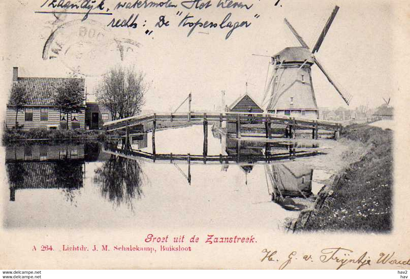 Zaandijk Watermolen Het Leven 3768 - Zaanstreek