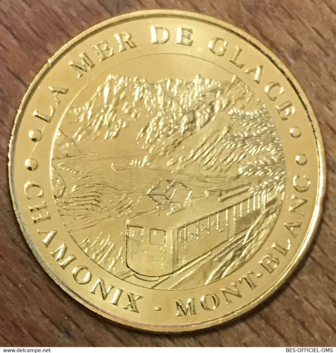 74 CHAMONIX MONT-BLANC MER DE GLACE MDP 2019 MÉDAILLE SOUVENIR MONNAIE DE PARIS JETON TOURISTIQUE MEDALS COINS TOKENS - 2019