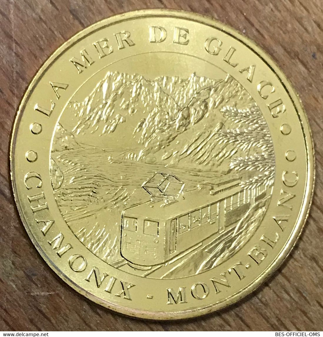 74 CHAMONIX MONT-BLANC MER DE GLACE MDP 2017 MÉDAILLE SOUVENIR MONNAIE DE PARIS JETON TOURISTIQUE MEDALS COINS TOKENS - 2017