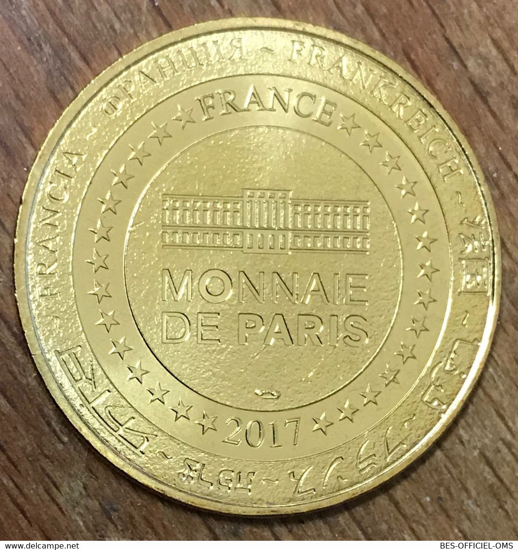 74 CHAMONIX MONT-BLANC MER DE GLACE MDP 2017 MÉDAILLE SOUVENIR MONNAIE DE PARIS JETON TOURISTIQUE MEDALS COINS TOKENS - 2017