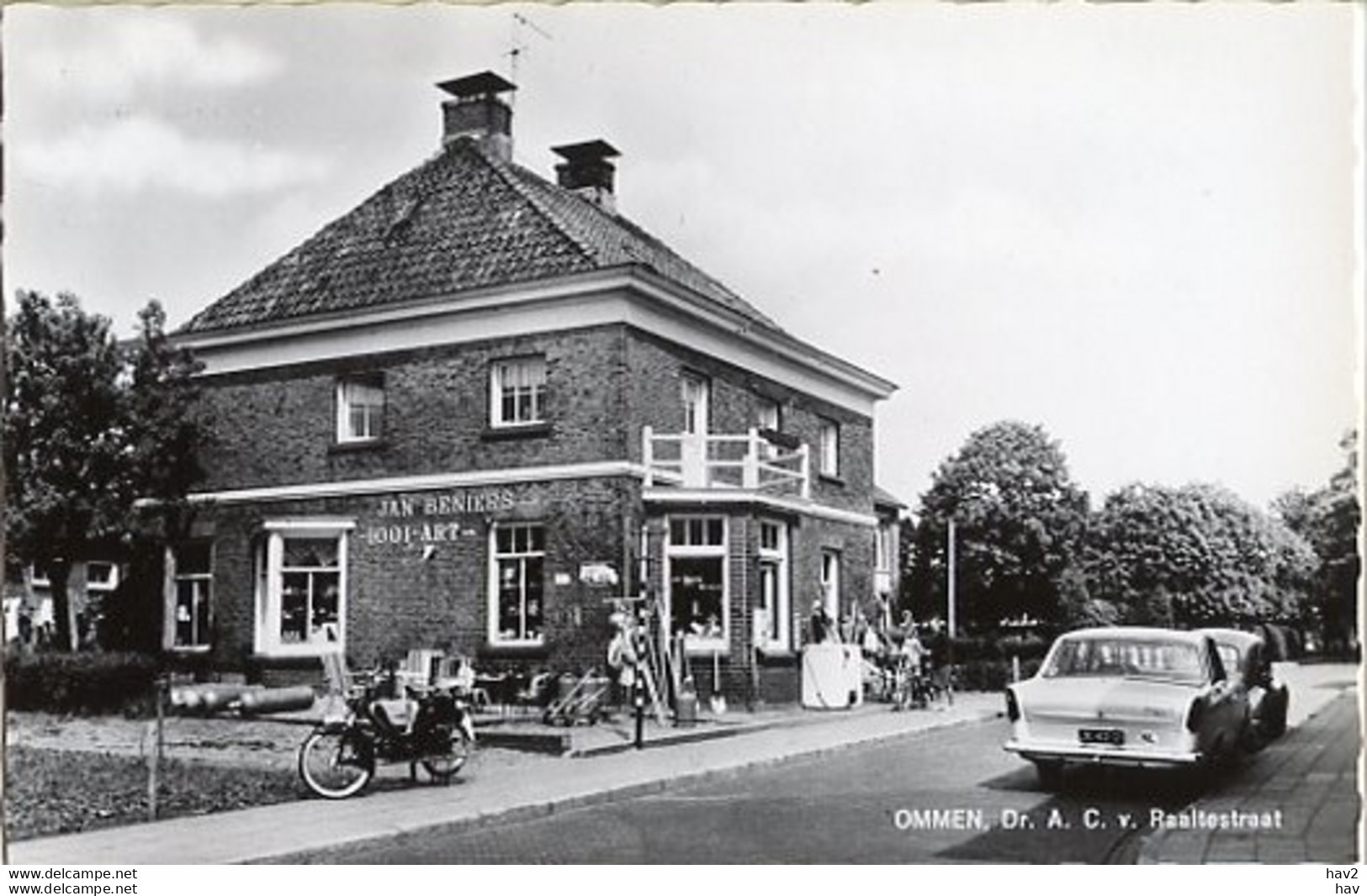 Ommen Dr.a.c. V Raaltestraat Auto Brommer  AM3161 - Ommen