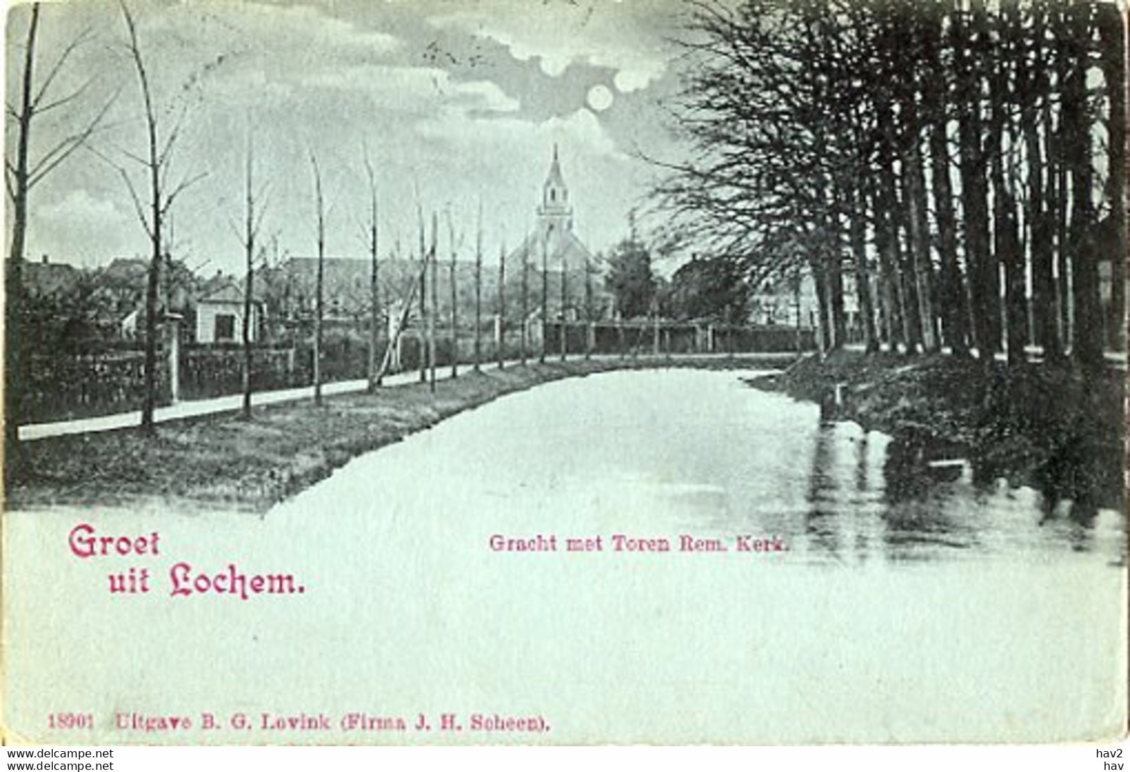 Lochem Met Toren Rem.kerk AM3125 - Lochem