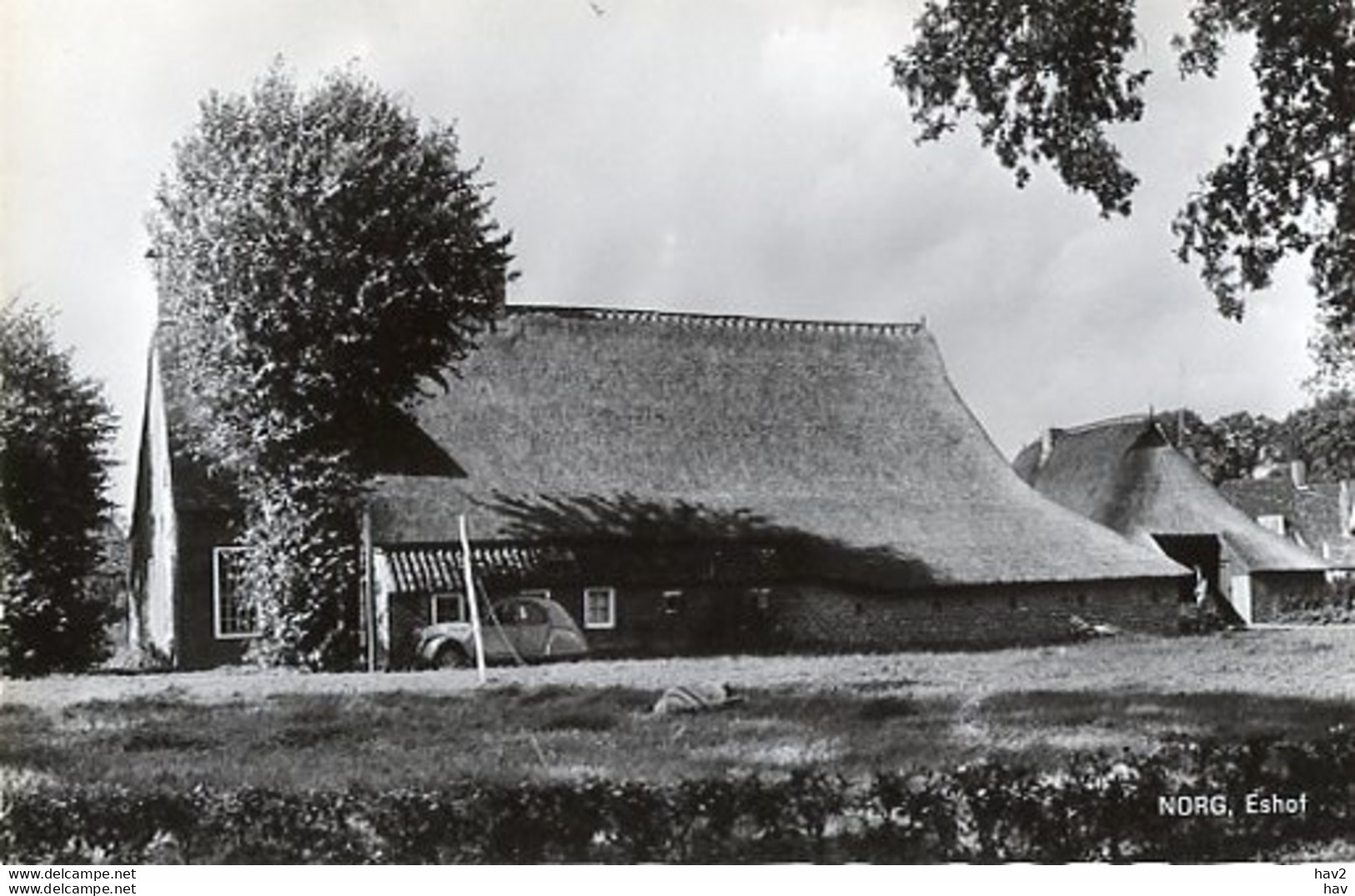 Norg Eshof Boerderij Auto 2cv AM3079 - Norg