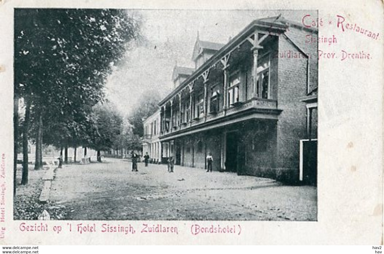 Zuidlaren Bondshotel Sissingh AM2895 - Zuidlaren